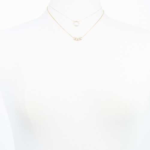 Pairs beautifully with the Bagette Diamond Choker