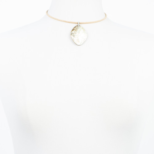 Mother of Pearl Diamond Choker