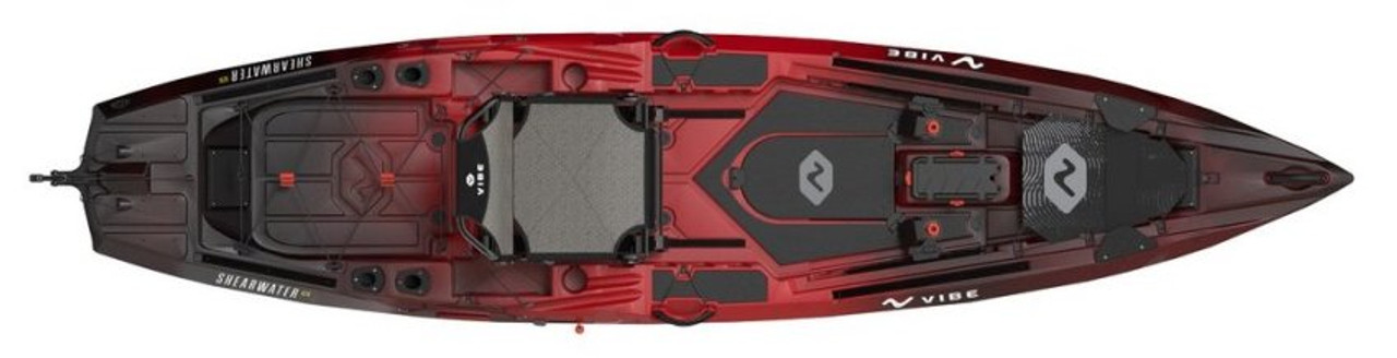 Vibe Shearwater 125 Pedal Drive Kayak - Kayak and Paddle Board Rentals