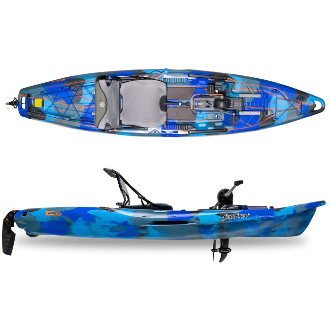Flash W/ Rapid Pedal Drive Kayak - Vertical Drop