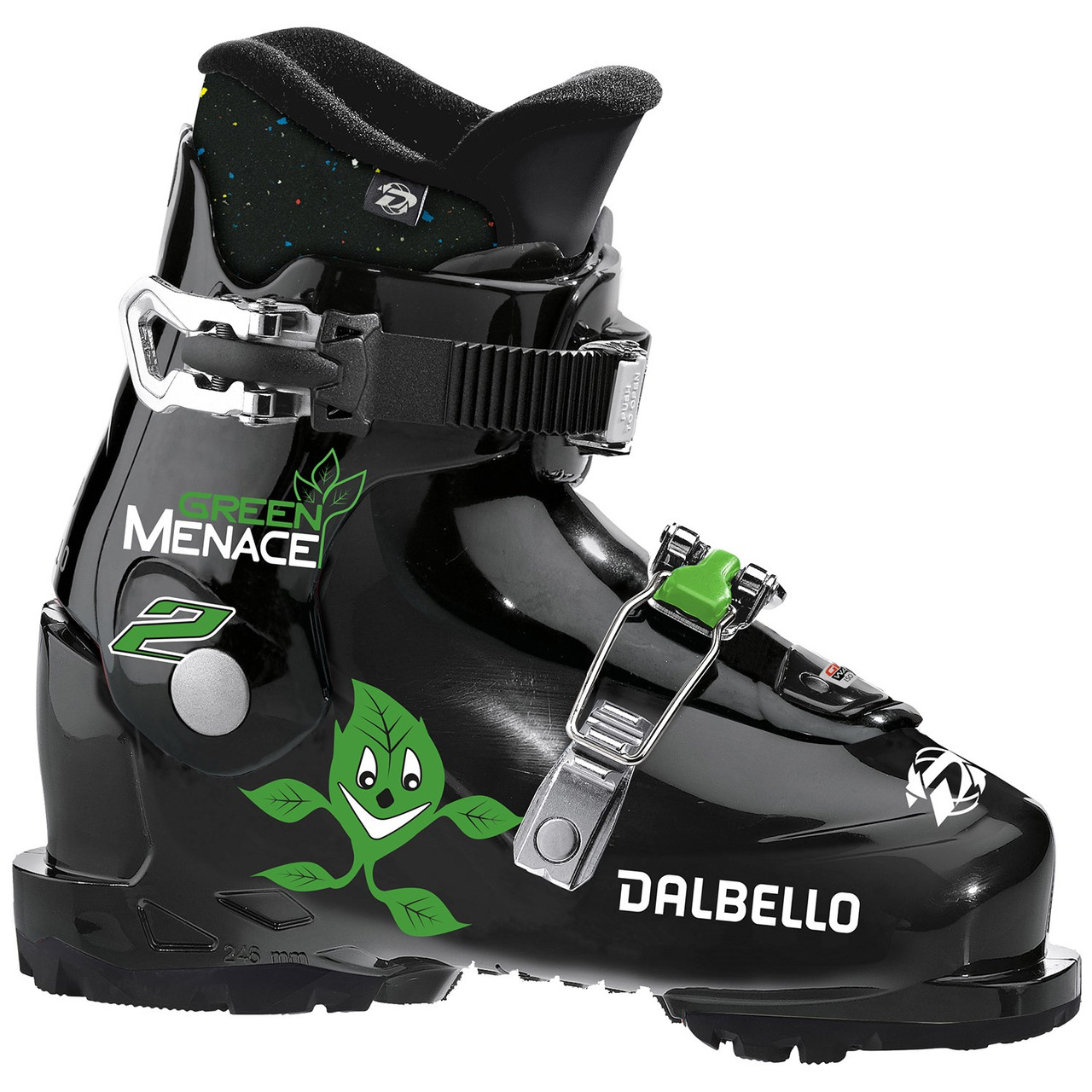 Kids Green Ski Boots Elan Ezyy 1 Ski Boots Boys | Christy Sports main image 2