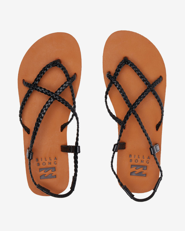 CROSSING BY BRAIDED SANDAL