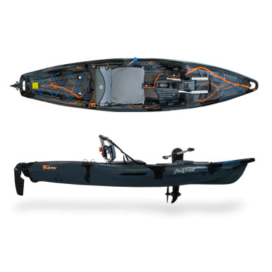 Flash W/ Rapid Pedal Drive Kayak - Vertical Drop