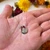 Coreopsis Flower Petal Wishbone Necklace- Sterling Silver
