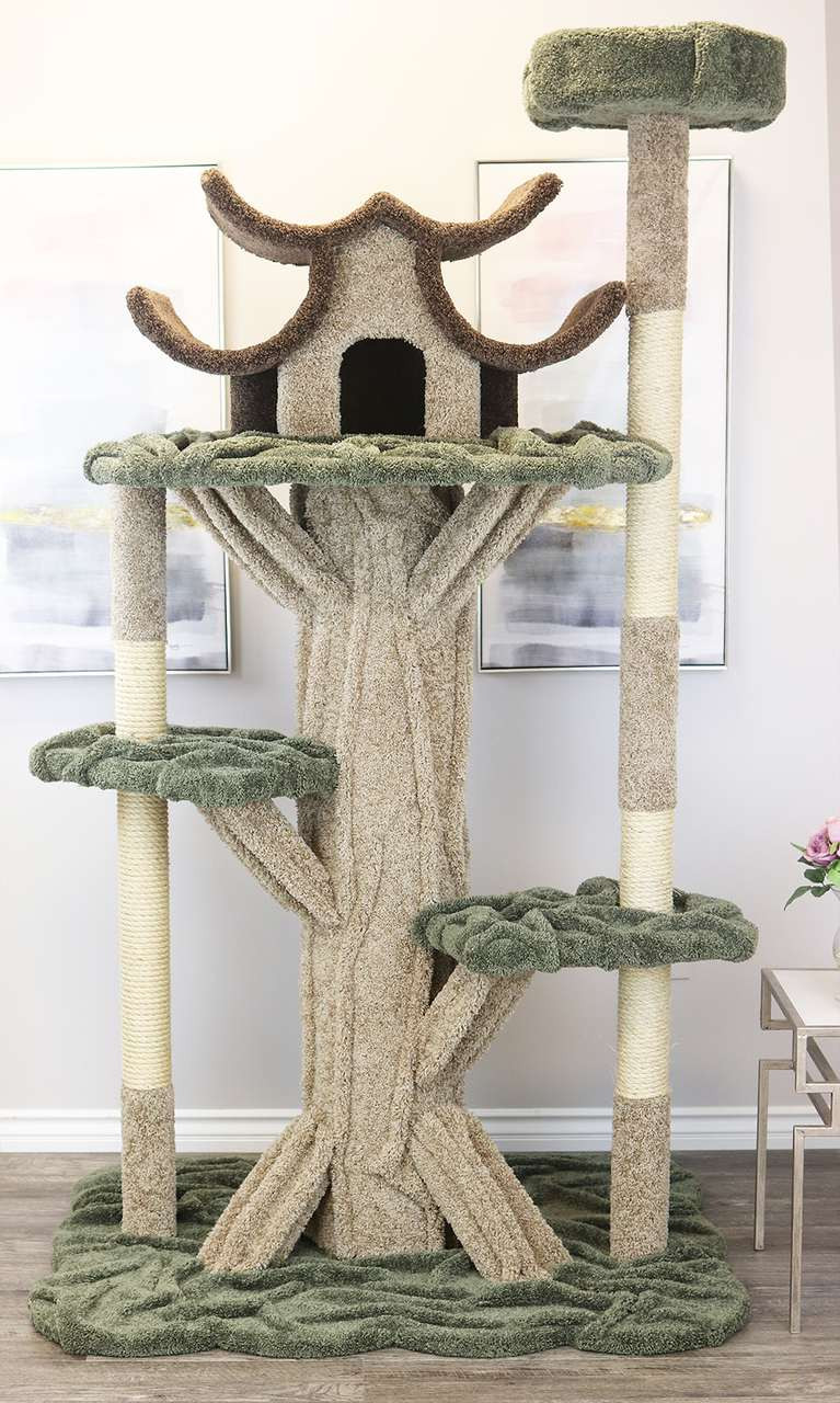 7 foot tall cat tree