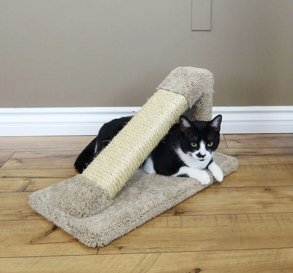 2-Pack Angled Sisal Cat Scratching Posts | USA Made