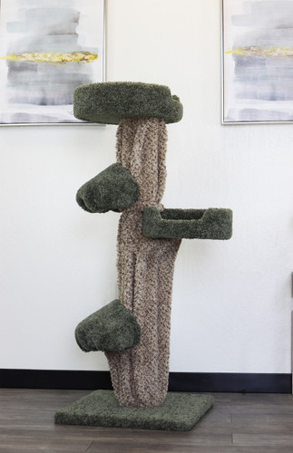 New Cat Condos Unique Large Cat Tree-Green New Cat Condos Unique Large Cat Tree-Green