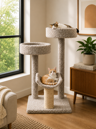 Cat Window Perch for Senior Cats, Easy Maneuverability