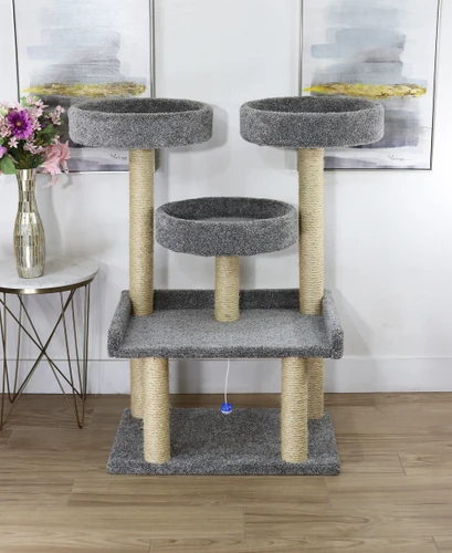 Sisal Cat Tower built for Large Cats and Heavy Scratchers