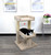 New Cat Condos Large Playful Cat Perch - Beige New Cat Condos Large Playful Cat Perch - Beige