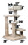 Spiral Cat Tree for Large Cats — Solid Wood, Multi-Level Activity Tower