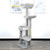 New Cat Condos Staggered Cat Tree-Gray New Cat Condos Staggered Cat Tree-Gray