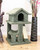 Premier Mini Cat Pagoda House-Green Premier Mini Cat Pagoda House-Green