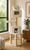 Solid Wood  Cat Playground with multiple scratching posts