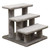 Premier Post Pet Stairs in gray Premier Post Pet Stairs in gray