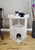 Premier Corner Roost Cat Tree in Beige Premier Corner Roost Cat Tree in Beige