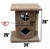 Premier 2-Story Cat Cavern — Solid Wood Indoor Cat Condo & Lounge