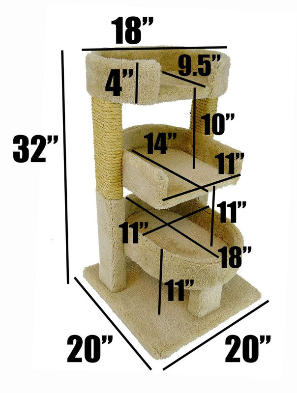 new cat condos triple cat perch