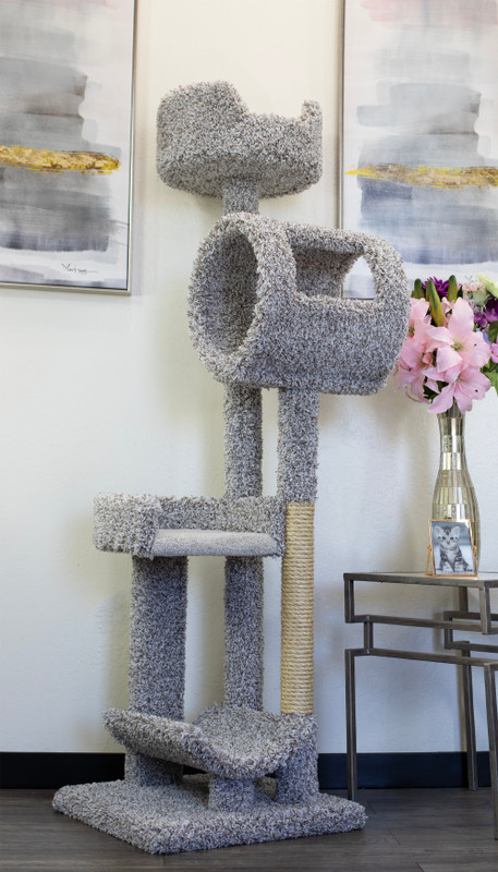 New Cat Condos Staggered Cat Tower - New Cat Condos