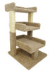 New Cat Condos Premier Triple Cat Perch in brown