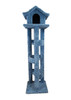 Premier 6-ft Pagoda Cat House in blue