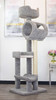 New Cat Condos Deluxe Cat Tower -Gray