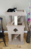 Premier Solid Wood Cat Play Gym brown