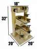 New Cat Condos Round 33 inch Triple Cat Perch Measurements