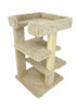 New Cat Condos 3 level 33 inch Cat Tree-Beige