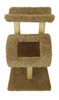 New Cat Condos Kitty Cat Tree-Brown