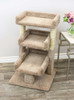 Prestige Cat Trees Solid Wood Large Triple Cat Perch in Brown