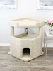 Prestige Cat Trees Solid Wood Condo Mansion in beige