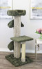 Prestige Cat Trees Unique Large Cat Tower -Green