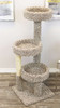 New Cat Condos Carpeted Solid Wood Cat Tree Tower