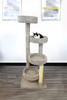 New Cat Condos Solid Wood Large Cat Tree Playground - Brown