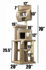 Kitty Mansion Measurements