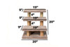 New Cat Condos Wood Constructed Large Pet Stairs for Cats and Dogs Measurements image