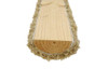 Image of carpeted solid wood post