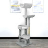 New Cat Condos Staggered Cat Tree-Gray