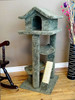 New Cat Condos Pagoda Cat House in green