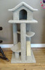 New Cat Condos Pagoda Cat House in beige