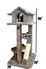 New Cat Condos Pagoda Cat House measurements