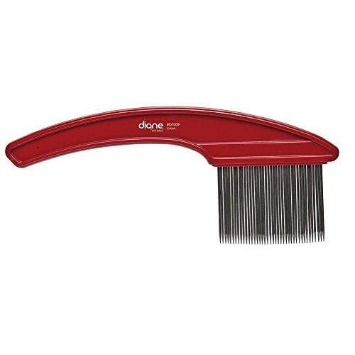 Diane D7009 Metal Tooth Lice Comb With Handle