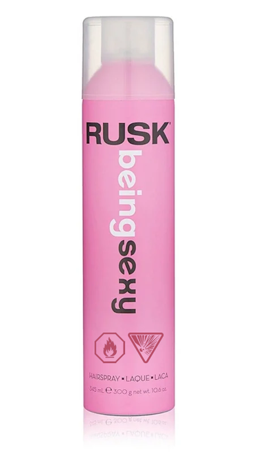 Rusk Being Sexy hair spray