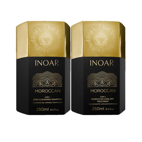 Inoar Brazilian Moroccan Hair Keratin Straightening Treatment