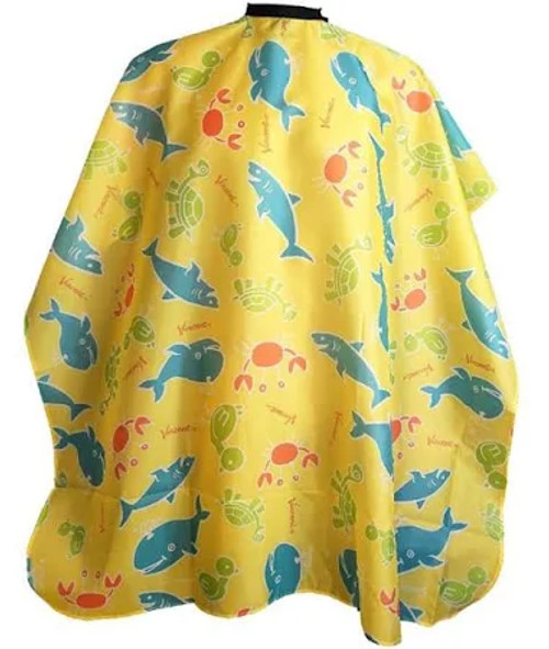 Vincent Childrens Cutting Cape - Yellow marine