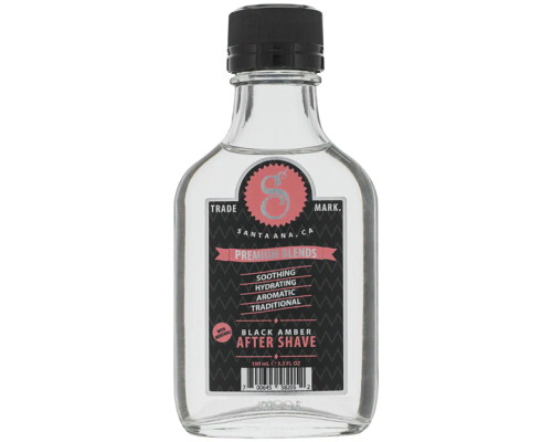Suavecito Premium Blends Black Amber Aftershave