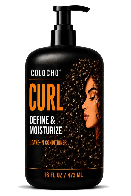Colocho Leave In Conditioner for Curly Hair, Hydrating Curl Cream, 16 oz