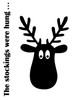 Ikonart Christmas Reindeer Stocking Holder free artwork Ikonart Christmas Reindeer Stocking Holder free artwork