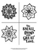hand drawn mandala svg do small things with great love free svg ikonart stencil